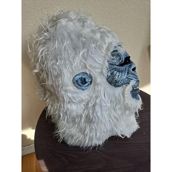 California Costume Abominable Snowman Adult Men halloween Mask - Picture 3 of 6